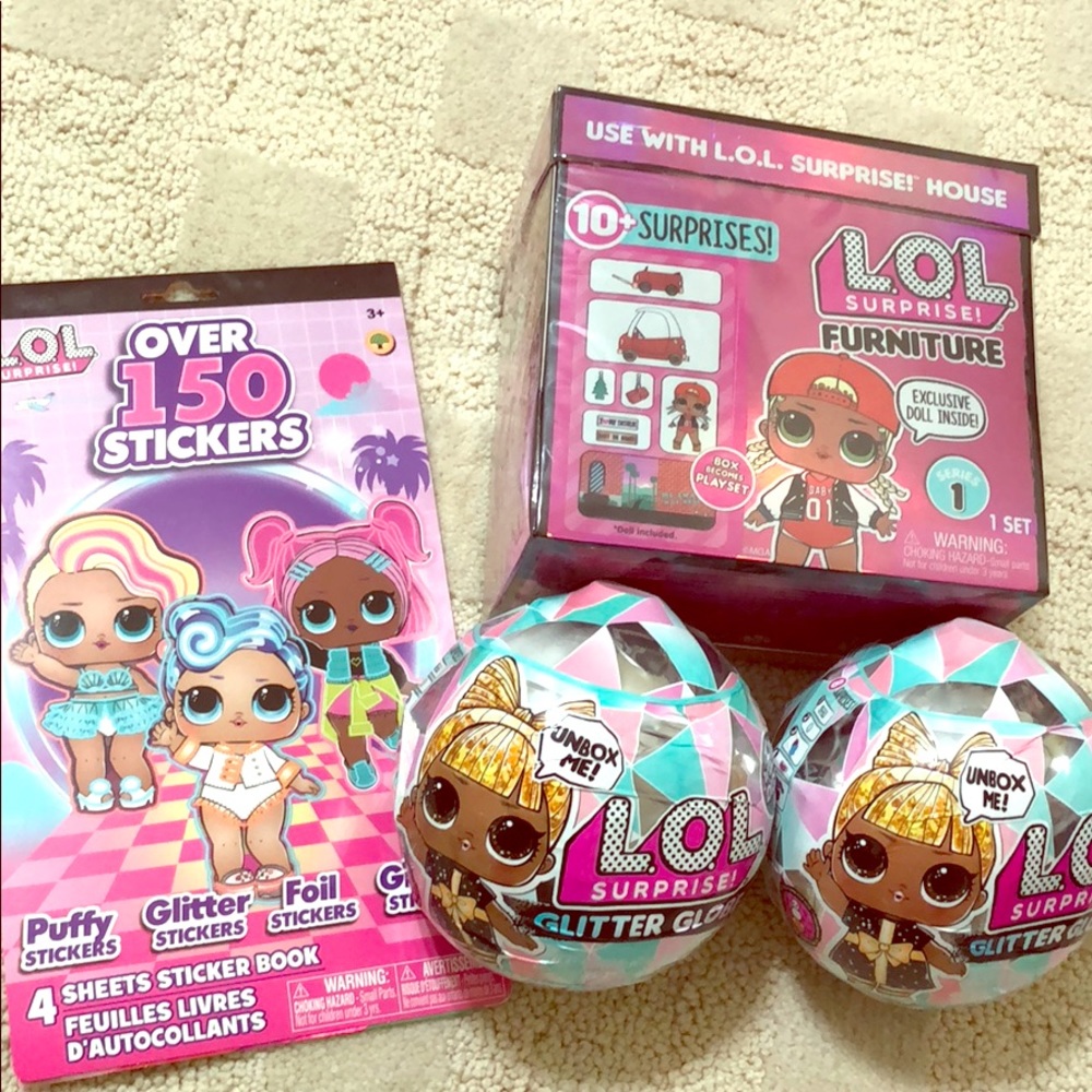 Lol Surprise Bundle! 4 Fun Items!